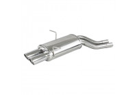 InoxCar exhaust suitable for BMW E46 330i-Ci-Xi 230hp 2000- 2x80mm X-Race