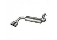 InoxCar exhaust suitable for BMW X3 Xdrive 2.0D (184hp) 2011- 2x80mm Racing