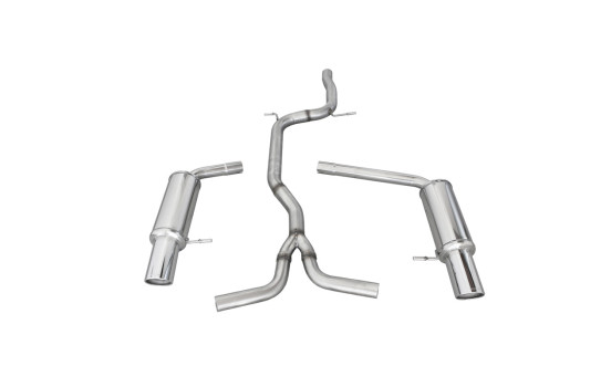 InoxCar exhaust suitable for + Center pipe Audi A4 B8 Avant 2.0TFSi/3.2 V6 2WD 2008- Left, Image 2