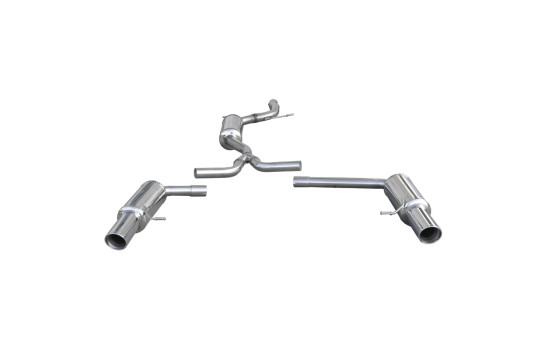 InoxCar exhaust suitable for + Center silencer Audi A4 B8 Avant 2.0TFSi/3.2 V6 2WD 2008- Lin, Image 2