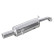 InoxCar exhaust suitable for Citroën C2 1.1 (60hp) 2003- 80mm, Thumbnail 2