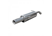 InoxCar exhaust suitable for Citroën C3 1.4 16V 88hp 2001-2008 1x80mm