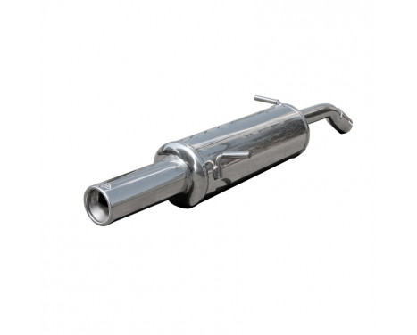 InoxCar exhaust suitable for Citroën C3 1.4 16V 88hp 2001-2008 1x80mm