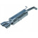 InoxCar exhaust suitable for Citroën DS3 1.6 Turbo Racing (207hp) 2011- Ø55mm 2x80mm Racing