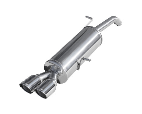 InoxCar exhaust suitable for Citroën DS3 1.6 Turbo Racing (207hp) 2011- Ø55mm 2x80mm X-Race, Image 2