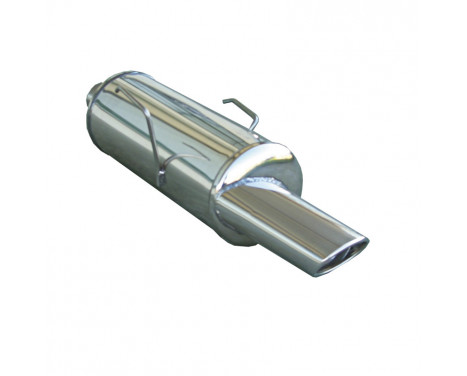 InoxCar exhaust suitable for Citroën Saxo 1.6 16v VTS (118hp) 1999- 120x80mm