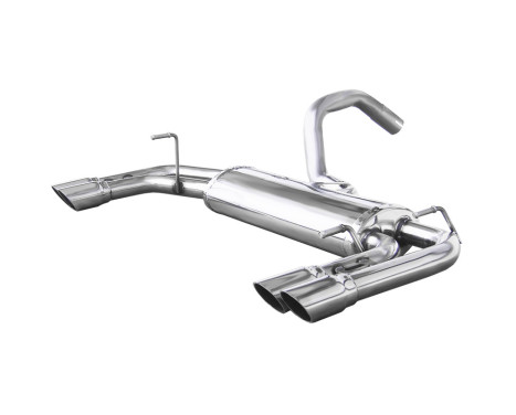InoxCar exhaust suitable for Fiat 500 Abarth 1.4T-Jet (135-160hp) 2008- + Cabrio 2010- 2x, Image 2