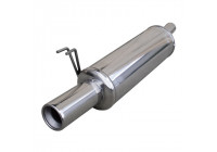 InoxCar exhaust suitable for Fiat Bravo 2.0 20v HGT 80mm