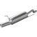InoxCar exhaust suitable for Fiat Grande Punto 1.4 T-Jet (120hp) 2006- 80mm