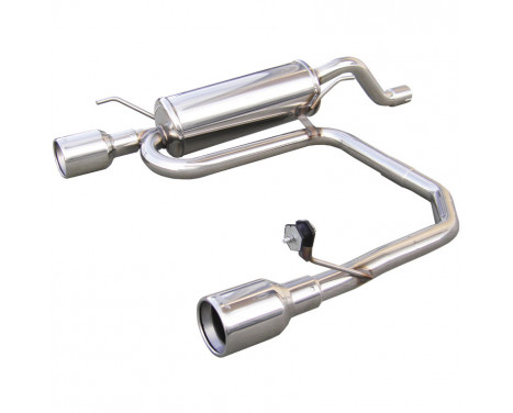 InoxCar exhaust suitable for Fiat Grande Punto 1.4 Turbo Abarth 2006- Left/Right 102mm, Image 2