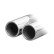 InoxCar exhaust suitable for Fiat Grande Punto 1.4T-Jet (155hp) 2007- 2x80mm (Ø60mm)