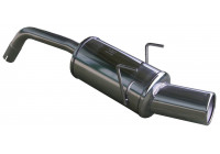 InoxCar exhaust suitable for Fiat Panda 1.4 16v (100hp) 2007- 102mm