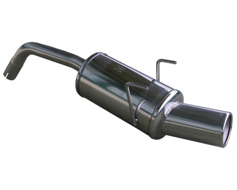 InoxCar exhaust suitable for Fiat Panda 1.4 16v (100hp) 2007- 102mm