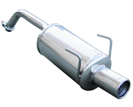 InoxCar exhaust suitable for Fiat Panda II 1.2 (60hp) 2003- Ø42mm 80mm