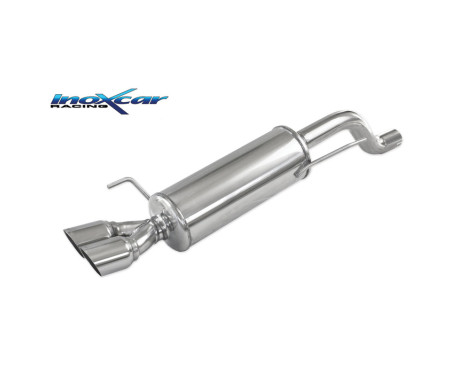 InoxCar exhaust suitable for Fiat Punto EVO 1.4 Turbo MultiAir 165hp 2010- 2x80mm Racing