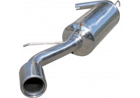 InoxCar exhaust suitable for Fiat Seicento 0.9/1.1 Sporting 1998- 80mm