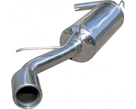 InoxCar exhaust suitable for Fiat Seicento 0.9/1.1 Sporting 1998- 80mm