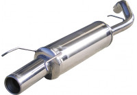 InoxCar exhaust suitable for Ford Escort 1.8 16v (102-116hp) 80mm