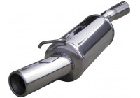 InoxCar exhaust suitable for Ford Fiesta RS Turbo 80mm