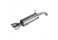 InoxCar exhaust suitable for Ford Fiesta VII 1.6ST (182hp) 2013- Ø54mm 2x80mm X-Race