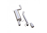 InoxCar exhaust suitable for Ford Focus 1.6 16v (100hp) 80mm