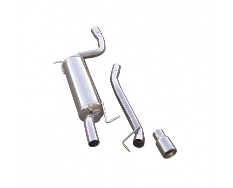 InoxCar exhaust suitable for Ford Focus 1.6 16v (100hp) 80mm