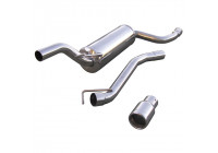InoxCar exhaust suitable for Ford Focus 1.8 TDCi (100 hp) 80 mm