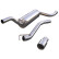 InoxCar exhaust suitable for Ford Focus 1.8 TDCi (100 hp) 80 mm