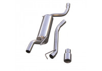 InoxCar exhaust suitable for Ford Focus 2.0 16v (130hp) 80mm