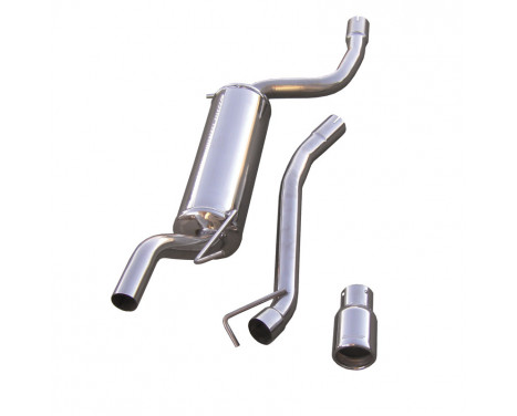 InoxCar exhaust suitable for Ford Focus 2.0 16v (130hp) 80mm