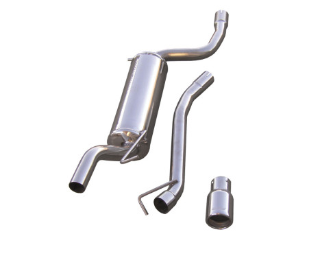 InoxCar exhaust suitable for Ford Focus 2.0 16v (130hp) 80mm, Image 2