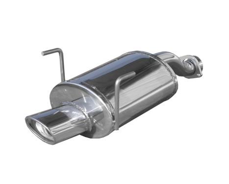 InoxCar exhaust suitable for Honda Civic Type-R 2.0 2002- 120x80mm, Image 2
