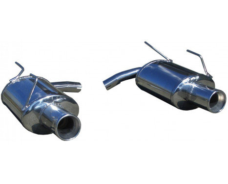 InoxCar exhaust suitable for Honda S2000 2.0 1999- Left/Right 102mm