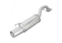 InoxCar exhaust suitable for Hyundai Coupe 1.6/1.8/2.0 16v 1996-2002 102mm