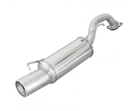 InoxCar exhaust suitable for Hyundai Coupe 1.6/1.8/2.0 16v 1996-2002 102mm