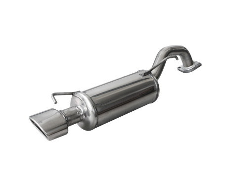 InoxCar exhaust suitable for Hyundai Coupe 1.6/1.8/2.0 16v 1996-2002 120x80mm, Image 2