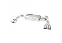 InoxCar exhaust suitable for Hyundai Genesis 2.0i Turbo 213hp 2011- 2x76mm Racing