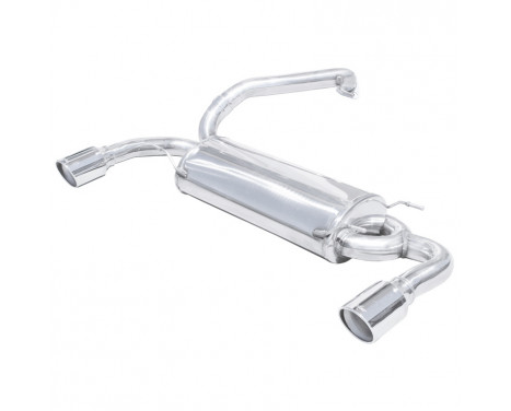 InoxCar exhaust suitable for Mazda 3 2.3 Turbo DI 16V MPS (260hp) 2010- 100mm