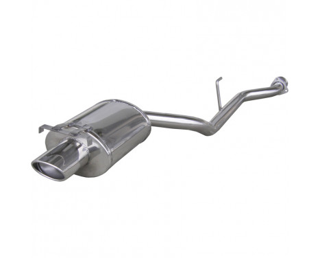 InoxCar exhaust suitable for Mercedes SLK200/230 2000- 120x80mm