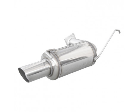 InoxCar exhaust suitable for Mitsubishi Lancer EVO VII 280hp 2001-2003 1x90mm Rally