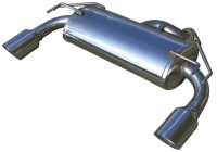 InoxCar exhaust suitable for Mitsubishi Lancer Evo X 2.0T (295hp) 2008- Left/Right 102m
