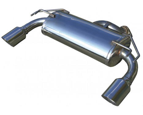 InoxCar exhaust suitable for Mitsubishi Lancer Evo X 2.0T (295hp) 2008- Left/Right 102m