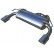 InoxCar exhaust suitable for Mitsubishi Lancer Evo X 2.0T (295hp) 2008- Left/Right 102m, Thumbnail 2