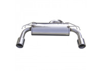 InoxCar exhaust suitable for Mitsubishi Lancer Evo X 2.0T (295hp) 2008- Left/Right 102m