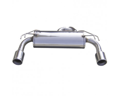 InoxCar exhaust suitable for Mitsubishi Lancer Evo X 2.0T (295hp) 2008- Left/Right 102m