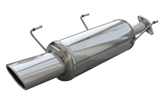 InoxCar exhaust suitable for Nissan Juke 1.6 DIG-T 2WD (190 hp) 2011- 120x80mm