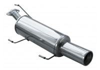 InoxCar exhaust suitable for Nissan Juke 1.6 DIG-T 2WD (190hp) 2011- 102mm