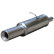InoxCar exhaust suitable for Opel Astra F 1.6 (75 hp) 1996- 80 mm (3 mounting points), Thumbnail 2