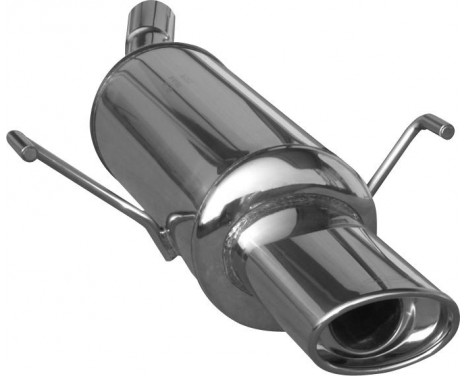 InoxCar exhaust suitable for Opel Astra H GTC 1.9 CDTi (120hp) 2005- 120x80mm