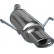 InoxCar exhaust suitable for Opel Astra H GTC 1.9 CDTi (120hp) 2005- 120x80mm, Thumbnail 2
